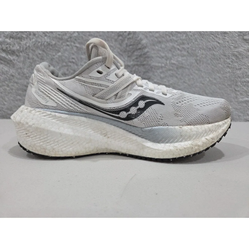 Saucony Triumph 20 Womens Running Shoes Fog Black S10759-11 Size 6